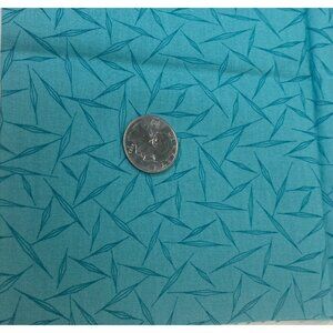 FQ Fat Quarter Jinny Beyer Palette Fabric Quilting Teal Turquoise 18" x 22"